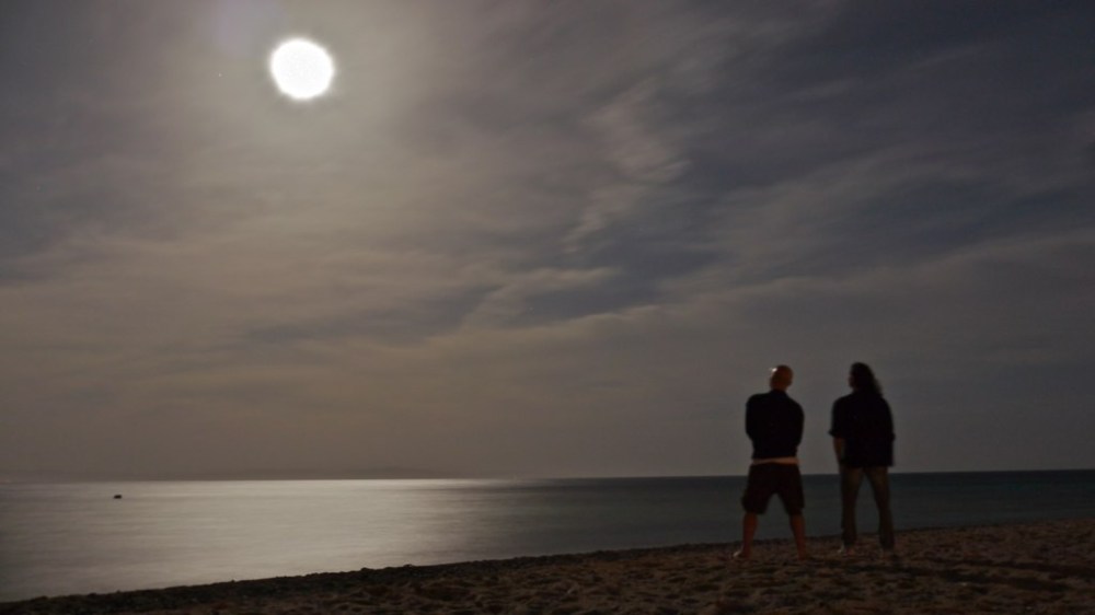 Space 7 - Bright side of the moon...