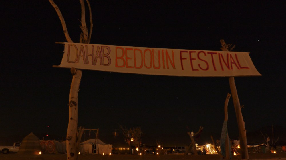Dahab bedouin festival banner