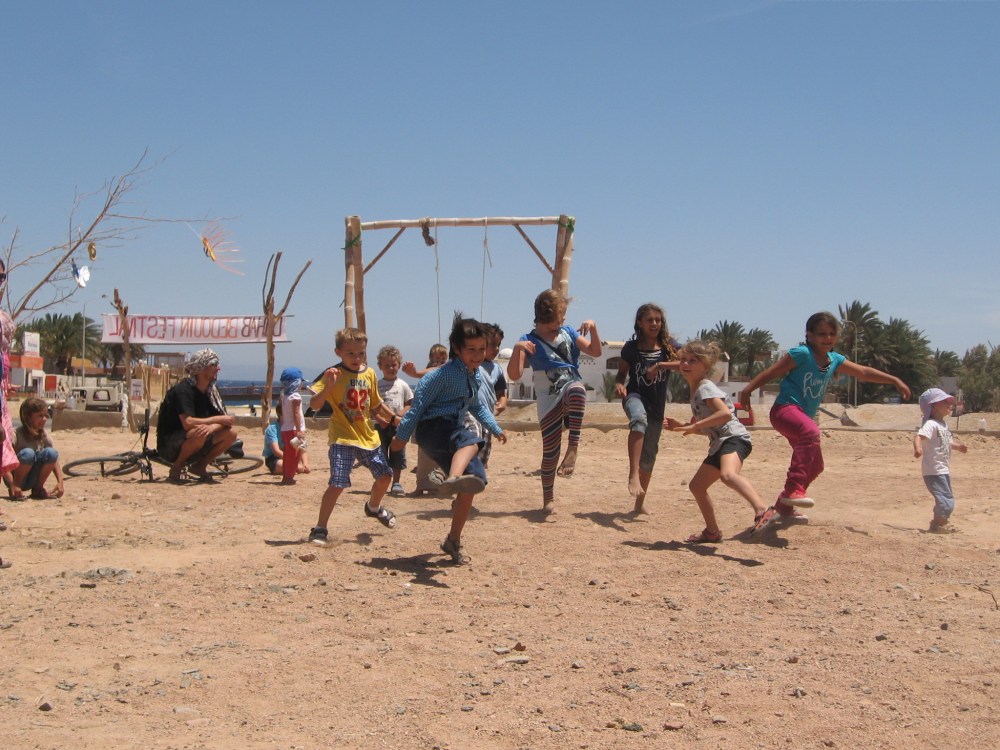 Children's activities Dahab Bedouin Festival 2013