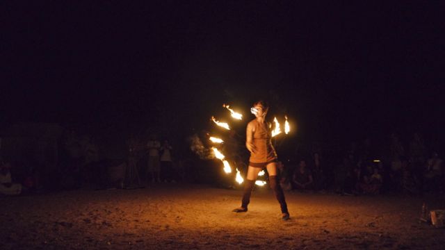 Fire Show Dahab Bedouin Festival 2013